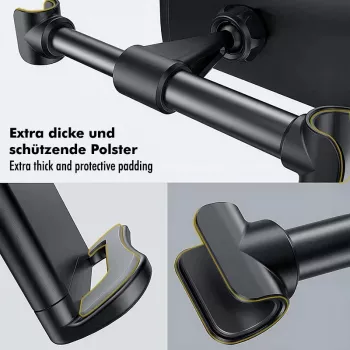 LogiLink AA0200 Smartphone & Tablet back seat car holder, 4.7-15