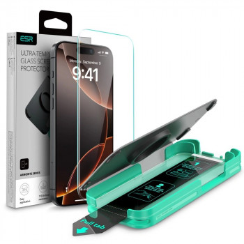 ESR Armorite hærdet glas til Apple iPhone 16 Pro, Clear (ESR893)
