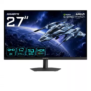 Gigabyte G27Q26 27 inch QHD-gamingmonitor, 68,6 cm, 2560 x 1440, 260 Hz, 1 ms, sort