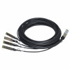 HPE X240 QSFP+ to 4x10G SFP+ 3 m Direct Attach Copper Splitter Cable
