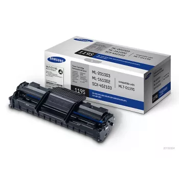 Samsung MLT-D119S sort Original Tonerkassette, 3000 sider, sort, 1 stk.