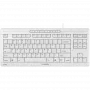 CHERRY STREAM TKL tastatur universelt USB AZERTY fransk hvid