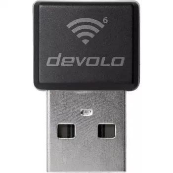 Wireless USB Adapter Devolo WiFi 6 Stick nano 7270 (black)