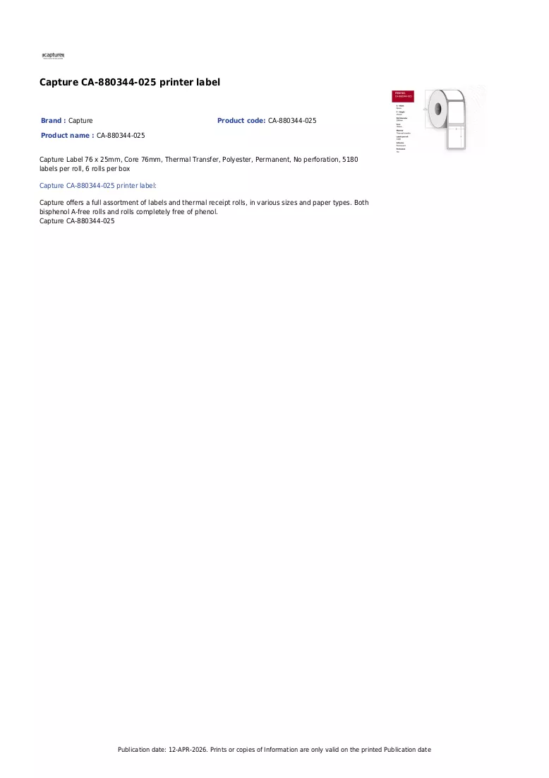Brochure