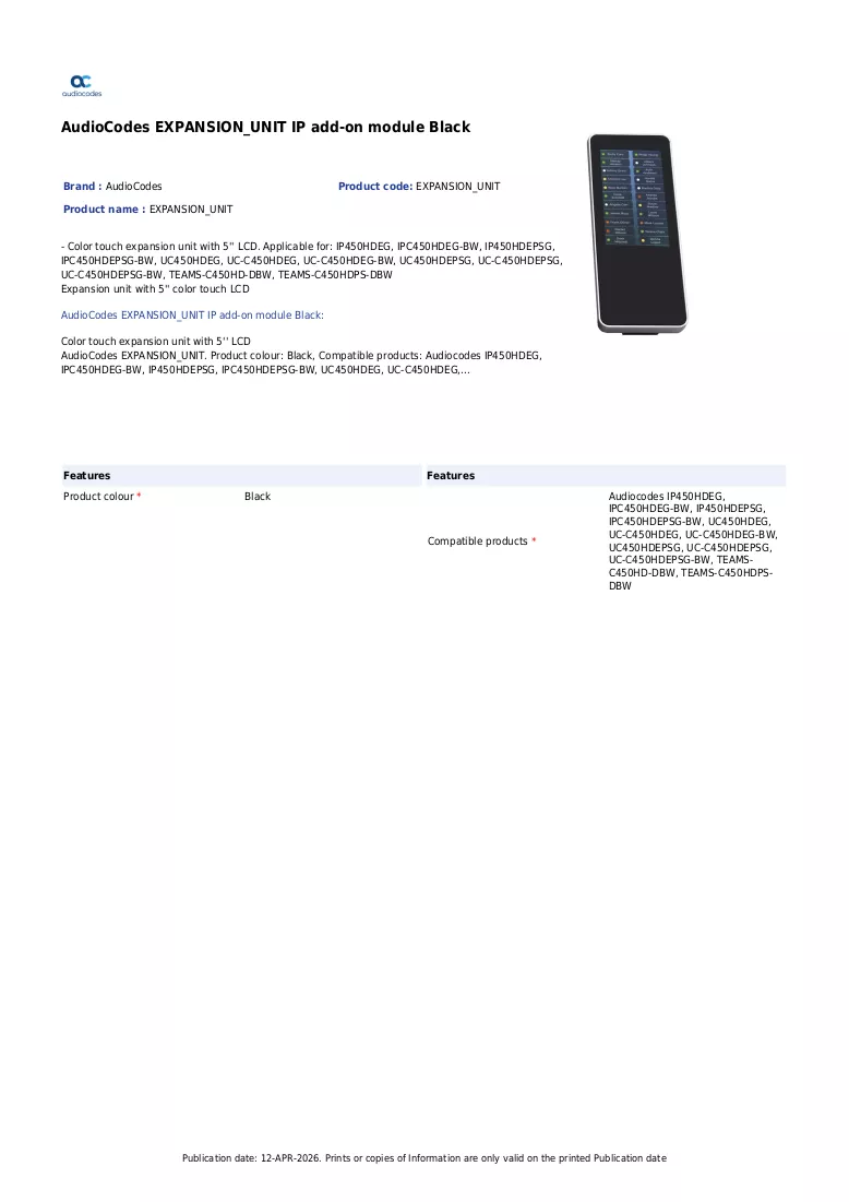 Brochure