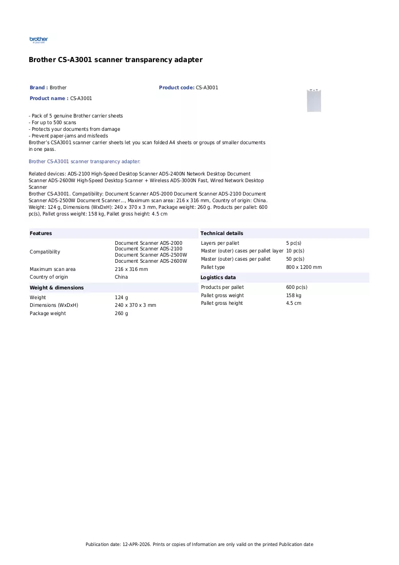Brochure